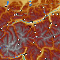 Nearby Forecast Locations - Fulpmes - Kaart