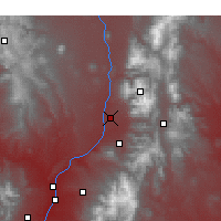 Nearby Forecast Locations - Taos - Kaart