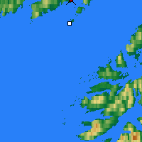 Nearby Forecast Locations - Svolvær - Kaart