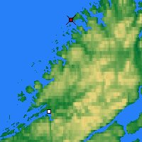 Nearby Forecast Locations - Buholmråsa Lighthouse - Kaart