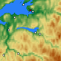 Nearby Forecast Locations - Kvithammer - Kaart