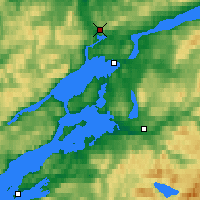 Nearby Forecast Locations - Namdalseid - Kaart