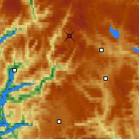 Nearby Forecast Locations - Midtlaeger - Kaart