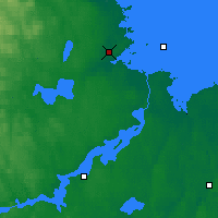 Nearby Forecast Locations - Gävle - Kaart
