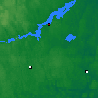 Nearby Forecast Locations - Kerstinbo - Kaart