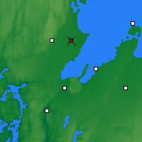 Nearby Forecast Locations - Bergarud - Kaart