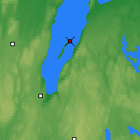 Nearby Forecast Locations - Visingsö - Kaart