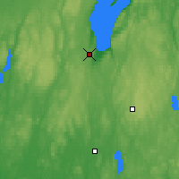 Nearby Forecast Locations - Jönköping - Kaart