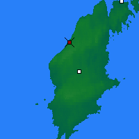 Nearby Forecast Locations - Visby - Kaart