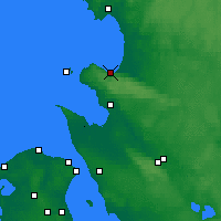 Nearby Forecast Locations - Båstad - Kaart