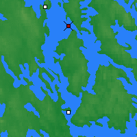 Nearby Forecast Locations - Kuopio Ritoniemi - Kaart