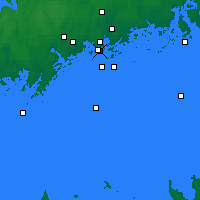 Nearby Forecast Locations - Helsinki - Kaart