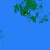 Nearby Forecast Locations - Jomala - Kaart