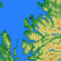 Nearby Forecast Locations - Ullapool - Kaart