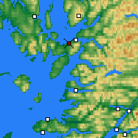 Nearby Forecast Locations - Skye - Kaart