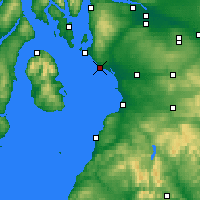 Nearby Forecast Locations - Ardrossan - Kaart