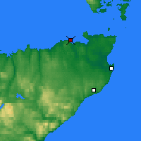 Nearby Forecast Locations - Thurso - Kaart