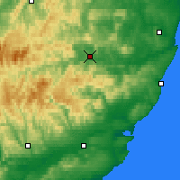 Nearby Forecast Locations - Aboyne - Kaart