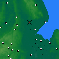 Nearby Forecast Locations - Lincolnshire - Kaart