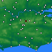Nearby Forecast Locations - Croydon - Kaart