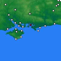Nearby Forecast Locations - Thorney Island - Kaart