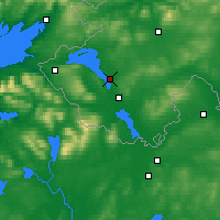 Nearby Forecast Locations - Enniskillen - Kaart