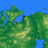 Nearby Forecast Locations - Magilligan - Kaart