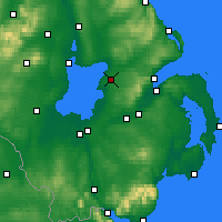 Nearby Forecast Locations - Aldergrove - Kaart
