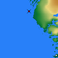 Nearby Forecast Locations - Ukiivik - Kaart