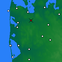 Nearby Forecast Locations - Mejrup - Kaart