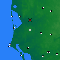 Nearby Forecast Locations - Borris - Kaart