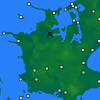 Nearby Forecast Locations - Holbæk - Kaart