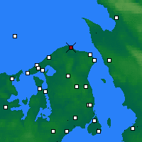 Nearby Forecast Locations - Nakkehoved - Kaart