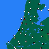 Nearby Forecast Locations - IJmuiden - Kaart