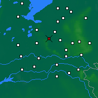 Nearby Forecast Locations - Amersfoort - Kaart
