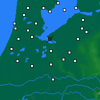 Nearby Forecast Locations - Almere - Kaart