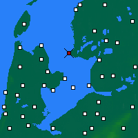 Nearby Forecast Locations - Stavoren - Kaart