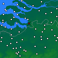 Nearby Forecast Locations - Woensdrecht - Kaart