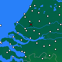Nearby Forecast Locations - Rotterdam - Kaart