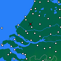 Nearby Forecast Locations - Delft - Kaart
