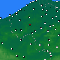 Nearby Forecast Locations - Roeselare - Kaart