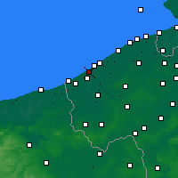 Nearby Forecast Locations - Stabroek - Kaart