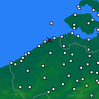 Nearby Forecast Locations - Sint-Katelijne-Waver - Kaart