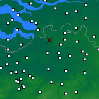 Nearby Forecast Locations - Brasschaat - Kaart