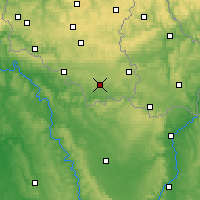 Nearby Forecast Locations - Buzenol - Kaart