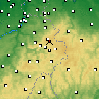 Nearby Forecast Locations - Signaal van Botrange - Kaart