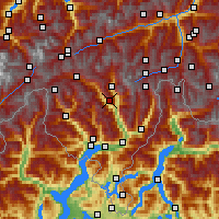 Nearby Forecast Locations - Matro - Kaart