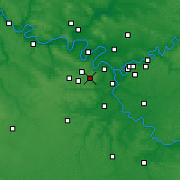 Nearby Forecast Locations - Vélizy-Villacoublay - Kaart