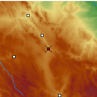 Nearby Forecast Locations - Calamocha - Kaart