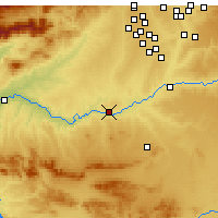 Nearby Forecast Locations - Toledo - Kaart